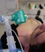 emergency medicine shows patient with intubation